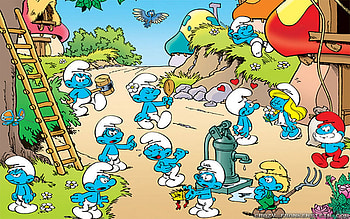 The-Smurfs-Cartoon--2.jpg (1920Ã1200) | el 17 anata ga naritai monodesu | Pinterest HD wallpaper